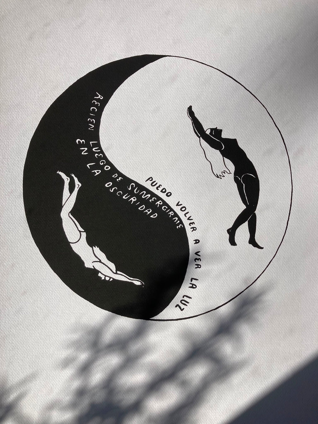 Yin Yang Serigrafía