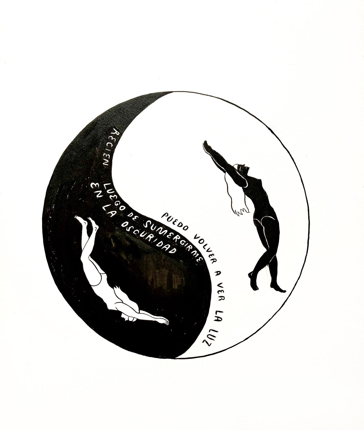Yin Yang Serigrafía