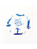 Salt water / Serigrafía 35 x 50 cm